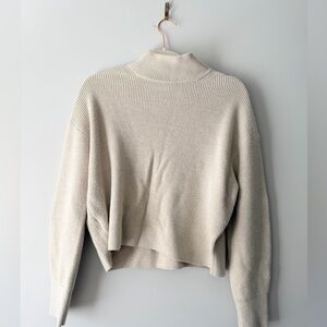 lululemon Merino Wool Cream Sweater